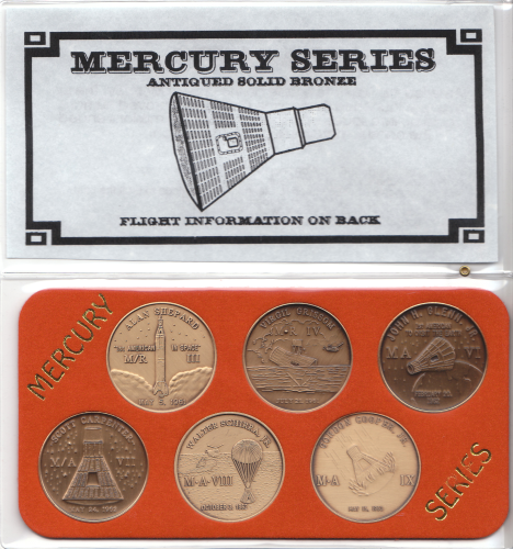 Mercury Commemorative Coin Set