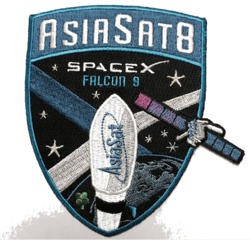 AsiaSat8 SpaceX Patch