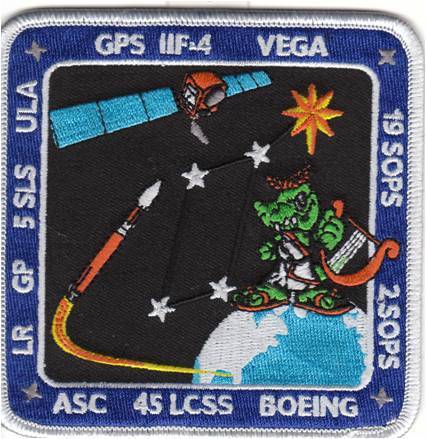 GPS IIF-4 Mission Patch (payload)