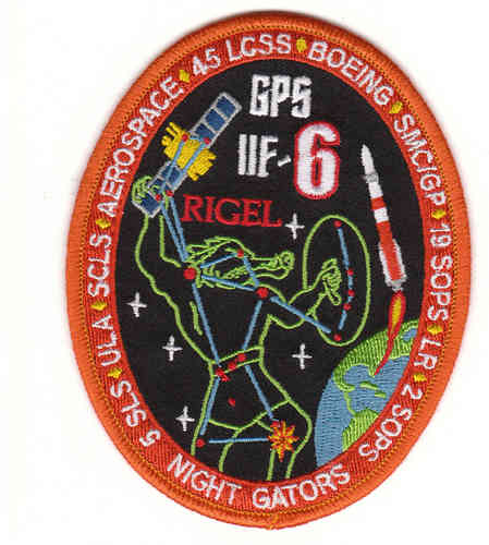 GPS IIF-6 Mission Satellite Patch