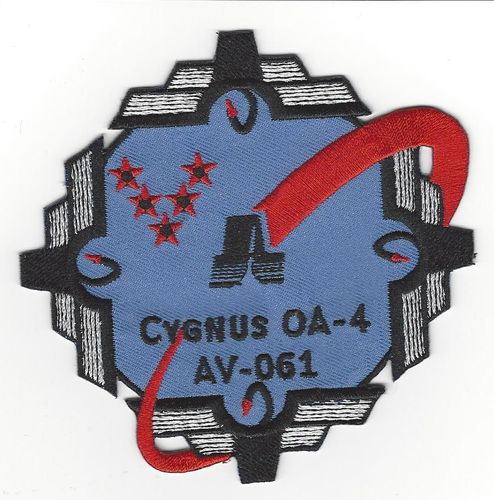 CYGNUS AO-4 Mission Patch 5th SLS
