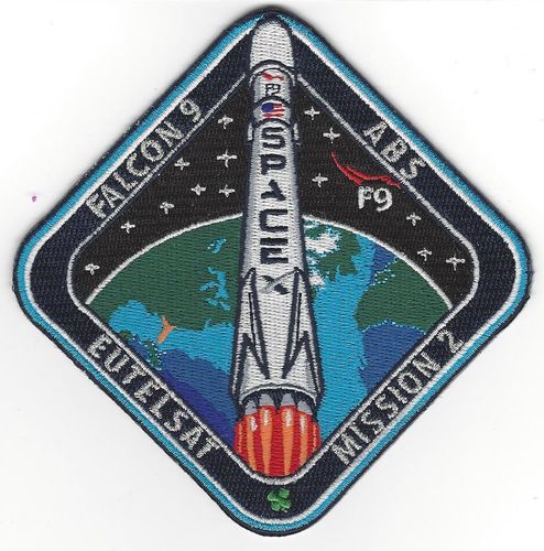 EUTELSAT-2 SpaceX Mission Patch