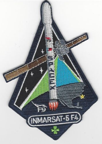 SpaceX INMARSAT-5F4 Patch