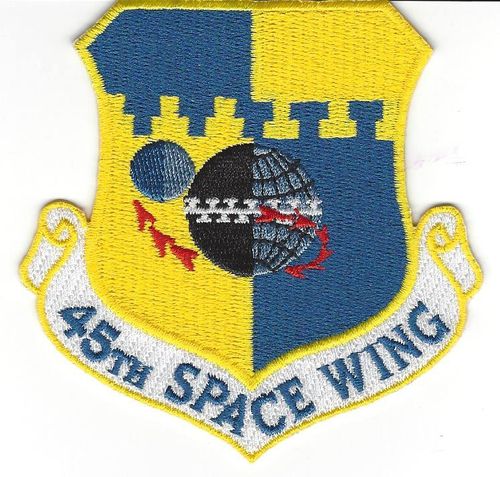 45th Space Wing patch
