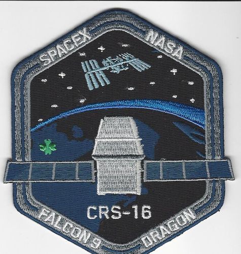 SpaceX CRS-16 Mission Patch