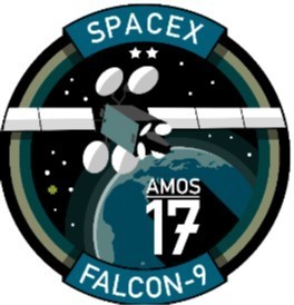 SpaceX AMOS-17 Mission Patch