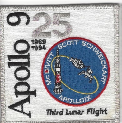 Apollo 9 25th Anniversary Patch