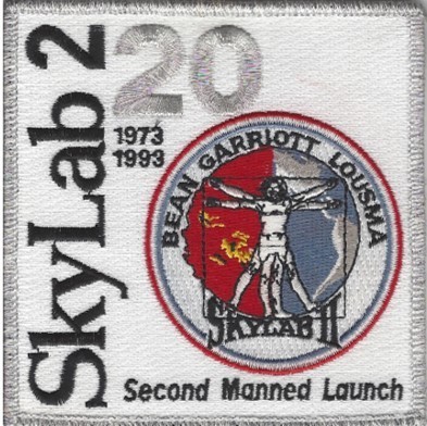 Skylab2 Mission Patch 20th Anniv