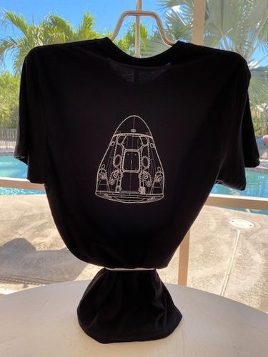 SpaceX Schematic Tshirt - Youth