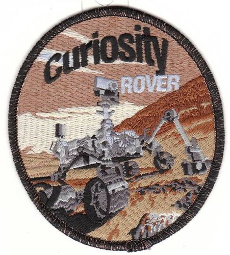 Curiosity Mars Rover patch