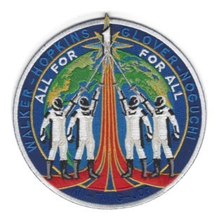 Crew-1 "All for 1 for All" Mission Patch - Tim Gagnon