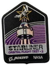 Boeing/NASA Starliner OFT-2 Mission Patch
