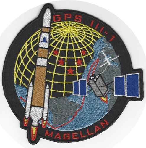 GPS III-1 Magellan Mission Patch