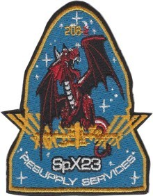 SpX23 (CRS-23) Mission Patch