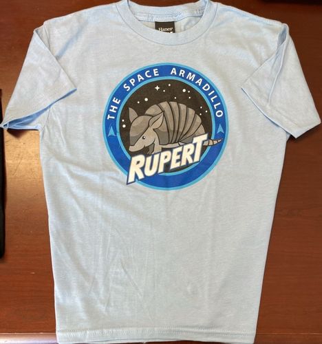 Rupert the Space Armadillo t-shirt - Youth Sizes