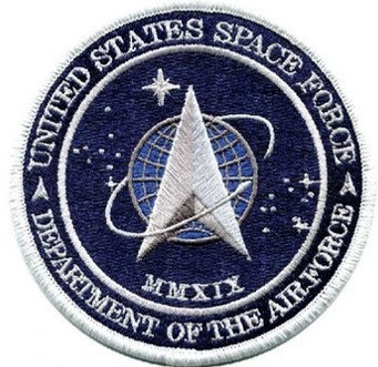 Official Seal of the US Space Force - w/ velcro back