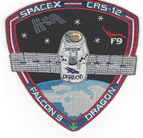 CRS-12 SpaceX  Mission Patch